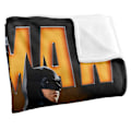 Miniatyrbild 3 av 6: The Flash Pose Batman Filt En Storlek Flerfärgad Multicoloured One Size
