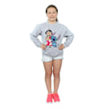 Miniatyrbild 3 av 6: Lilo & Stitch Flickor Klassisk Sweatshirt 9-11 År Sports Grey Sports Grey 9-11 Years