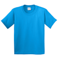Miniatyrbild 1 av 2: Gildan Childrens Unisex Heavy Cotton T-Shirt (2-pack) M Saph Saphire M