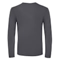 Miniatyrbild 2 av 3: B&C Herr #E150 Långärmad T-shirt S Mörkgrå Dark Grey S