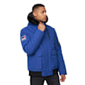 Miniatyrbild 1 av 5: Born Rich Mens Emarnos Hooded Bomber Jacket XL Mid Blue Mid Blue XL
