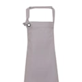 Miniatyrbild 2 av 2: Premier Unisex Calibre Heavy Cotton Canvas Haklappsförkläde One Size S Silver One Size