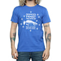 Miniatyrbild 3 av 5: National Lampoon's Christmas Vacation Herr Eat My Dust T-shirt Royal Blue XXL