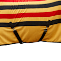 Miniatyrbild 3 av 3: Whitaker Aintree Standard-Neck Randigt Hästfleece Täcke 5´ 3 Gul Yellow 5´ 3