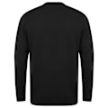 Miniatyrbild 2 av 3: Henbury Herr Bomull Akryl Rund Hals Sweatshirt S Svart Black S