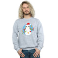 Miniatyrbild 2 av 3: Star Wars The Last Jedi Porg Julbelysning Sweatshirt 5 Sports Grey 5XL