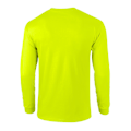 Miniatyrbild 2 av 3: Gildan Unisex Vuxen Ultra Plain Bomull Långärmad T-shirt 4XL Safety Green 4XL
