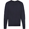 Miniatyrbild 2 av 2: Fruit Of The Loom Herr Lätt Raglan Sweatshirt (240 GSM) Deep Navy L
