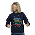 Miniatyrbild 2 av 6: National Lampoon's Christmas Vacation Herr Griswold Familj Tröja Navy Blue L