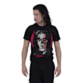 Miniatyrbild 2 av 2: Spiral Direct Unisex Vuxen Dödskalle Ansikte The Crow T-Shirt M Svart Black M