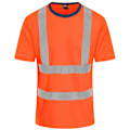 Miniatyrbild 1 av 3: PRORTX Hi-Vis T-shirt M Orange/Navy för män Orange/Navy M