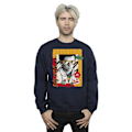 Miniatyrbild 2 av 3: Netflix Mens Sex Education Otis Hung Over Collage Sweatshirt XX Navy Blue XXL