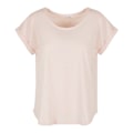 Miniatyrbild 1 av 2: Bygg ditt varumärke Dam/Dam lång Slub T-shirt 4XL Rosa Pink 4XL