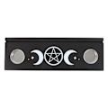 Miniatyrbild 2 av 2: Something Different Triple Moon Tarot Cards Tealight Holder One Black/White One Size