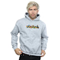 Miniatyrbild 2 av 3: Marvel Mens Kawaii Marvel Stripes Hoodie L Sports Grey Sports Grey L