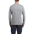 Miniatyrbild 3 av 5: Gildan Soft Style långärmad T-shirt M Sport Grey (RS) Sport Grey (RS) M