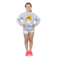Miniatyrbild 4 av 5: Disney Princess Girls Cinderella Silhouette Sweatshirt 12-13 år Sports Grey 12-13 Years