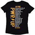 Miniatyrbild 2 av 2: AC/DC Unisex Vuxen Angus Triangle PWR-UP EU Tour ´25 Baktryck Black M