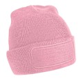 Miniatyrbild 1 av 2: Beechfield Unisex Vuxen Patch Beanie One Size Dust Pink Dust Pink One Size