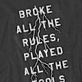 Miniatyrbild 3 av 5: AC/DC Unisex Vuxen Struck T-Shirt L Kolgrå Charcoal L