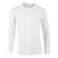 Miniatyrbild 1 av 5: Gildan Soft Style långärmad T-shirt M Vit White M
