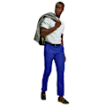 Miniatyrbild 3 av 5: Asquith & Fox Herr Classic Casual Chinos/Byxor 4XLR Royal Royal 4XLR