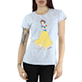 Miniatyrbild 3 av 5: Disney Princess Dam/Damer Klassisk Snövit Bomull T-shirt Heather Grey M