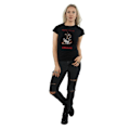 Miniatyrbild 4 av 5: Gremlins Dam/Damer Spike Distressed Poster Bomull T-Shirt X Black XL