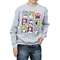 Miniatyrbild 3 av 5: Star Wars The Last Jedi Multi Character Sweatshirt för pojkar 12-13 år Sports Grey 12-13 Years