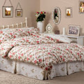Miniatyrbild 2 av 2: Belledorm Wild Rose Fitted Valance Single Ivory Ivory Single