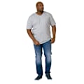 Miniatyrbild 3 av 3: Duke Herr T-shirt i bomull, storlek Kingsize, D555 Signature, 4XL, Grå Grey 4XL