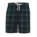 Miniatyrbild 1 av 3: Skinni Fit Herr Tartan Lounge Shorts L Marinblå/Grön Check Navy/Green Check L