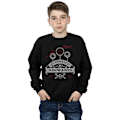 Miniatyrbild 3 av 6: Harry Potter Quidditch på Hogwarts Sweatshirt för pojkar 9-11 år B Black 9-11 Years