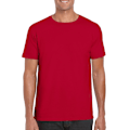 Miniatyrbild 1 av 2: Gildan Herr Soft Style Ringspun T-shirt XXL Körsbärsröd Cherry Red XXL