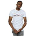 Miniatyrbild 2 av 3: Looney Tunes Herr Daffy Duck Färgkod T-shirt 4XL Vit White 4XL