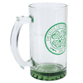Miniatyrbild 2 av 2: Celtic FC Crest Glasstankard Storlek: One Size Grön/Klar Green/Clear One Size