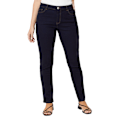 Miniatyrbild 1 av 3: Dorothy Perkins Dam/Dam Comfort Stretch Slim Jeans 8 UK R Black 8 UK R