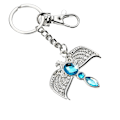 Miniatyrbild 1 av 2: Harry Potter Ravenclaws Diadem Charm Nyckelring One Size Silver/Blå Silver/Blue One Size