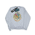 Miniatyrbild 1 av 5: Harry Potter Herr Hogwarts Crest Bomullströja L Sports Grå Sports Grey L