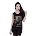 Miniatyrbild 2 av 2: Spiral Direct Dam/Kvinna Raven Wise Ärmlös T-shirt M Svart Black M