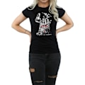 Miniatyrbild 3 av 5: Beetlejuice Dam/Dam Graveyard Pose Bomull T-shirt XL Svart Black XL