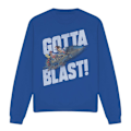 Miniatyrbild 1 av 5: Jimmy Neutron Unisex Vuxen Gotta Blast Sweatshirt XXL Royalblå Royal Blue XXL