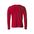 Miniatyrbild 2 av 4: Clique Basic Långärmad T-shirt för män 4XL Röd Red 4XL