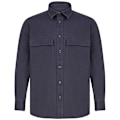 Miniatyrbild 1 av 4: Front Row Herr Bomull Drill Overshirt XS Marinblå Navy XS