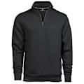 Miniatyrbild 1 av 3: Tee Jays Herr Halv Zip Sweatshirt S Mörkgrå Dark Grey S