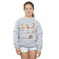 Miniatyrbild 2 av 3: Disney Girls Little Friends Animals Sweatshirt 7-8 år Sport Sports Grey 7-8 Years