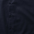 Miniatyrbild 3 av 6: Russell Collection Herr Långärmad Easy Care Skräddarsydd Oxford S Bright Navy 15.5inch