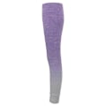 Miniatyrbild 3 av 3: Tombo Dam/Kvinnor Sömlösa Fade Out Leggings L/XL Lila/Ljusgrå Marl Purple/Light Grey Marl L/XL