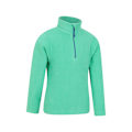 Miniatyrbild 3 av 3: Mountain Warehouse Barnjacka Camber II med halv dragkedja för barn/ungdomar Dark Green 13 Years