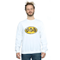 Miniatyrbild 2 av 3: DC Comics Herr Batman Japansk Logotyp Gul Sweatshirt L Vit White L